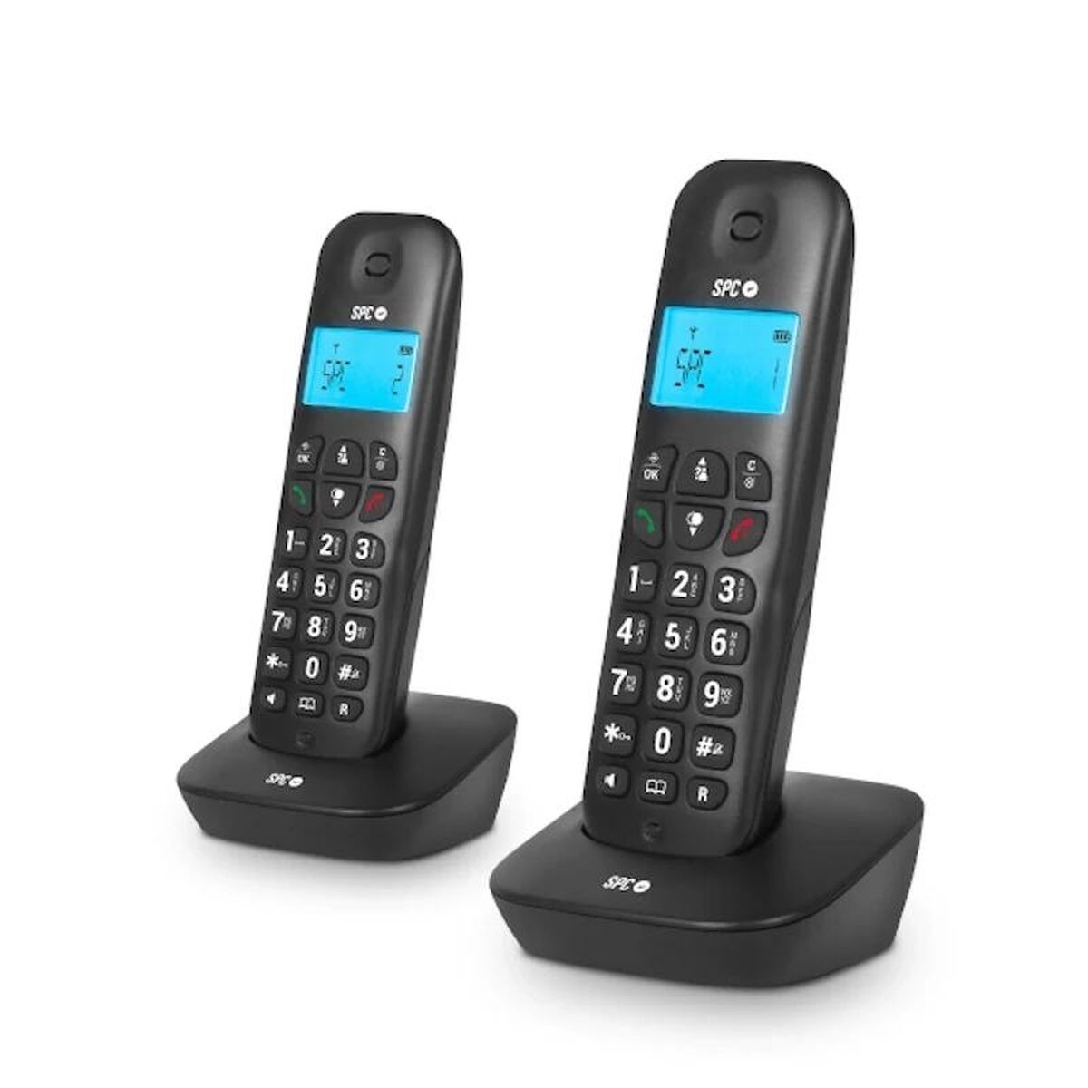 Trådlös Telefon SPC Internet 7302N AIRPRODUO Svart - 2