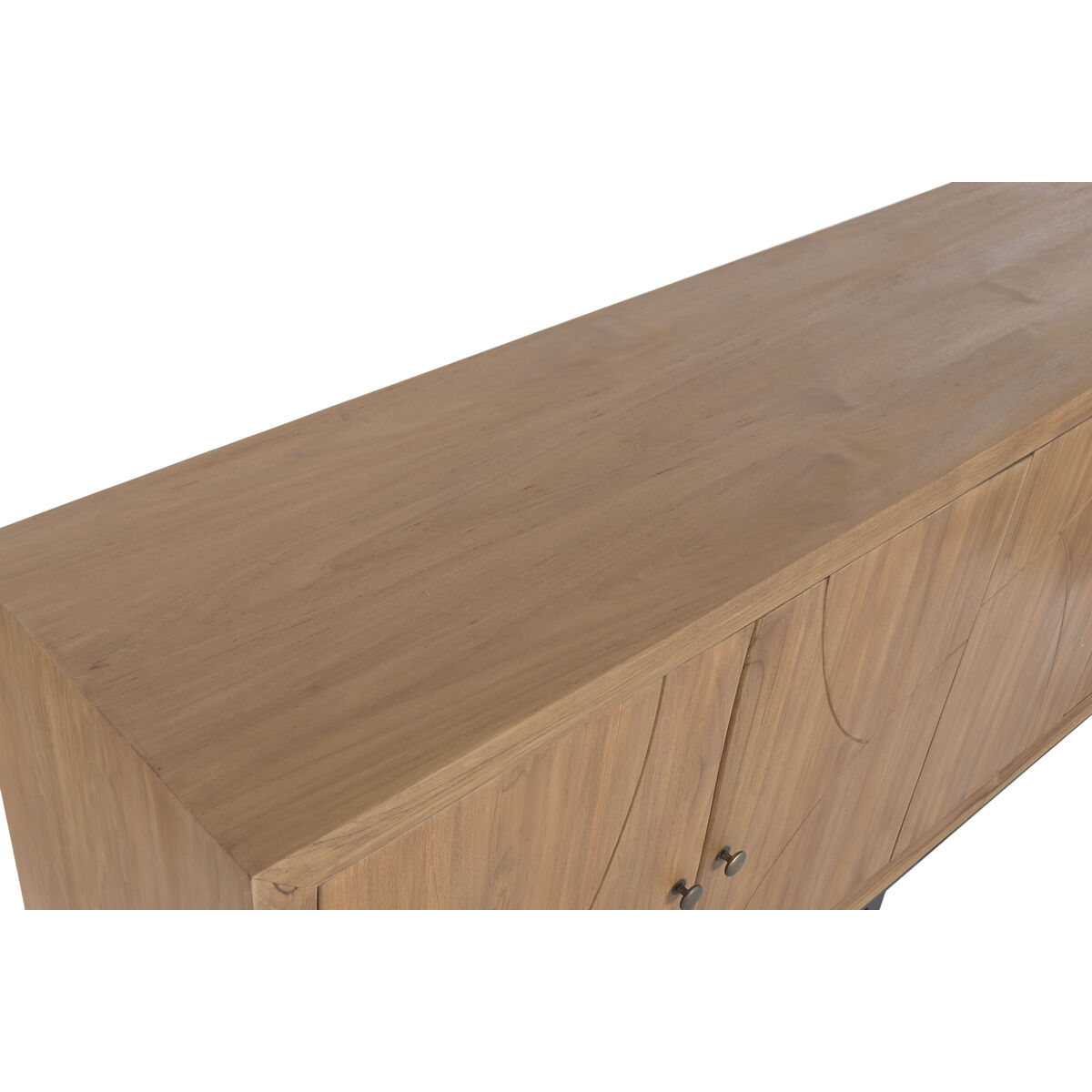 Skänk Home ESPRIT Teak Trä MDF 180 x 40 x 85 cm - 2