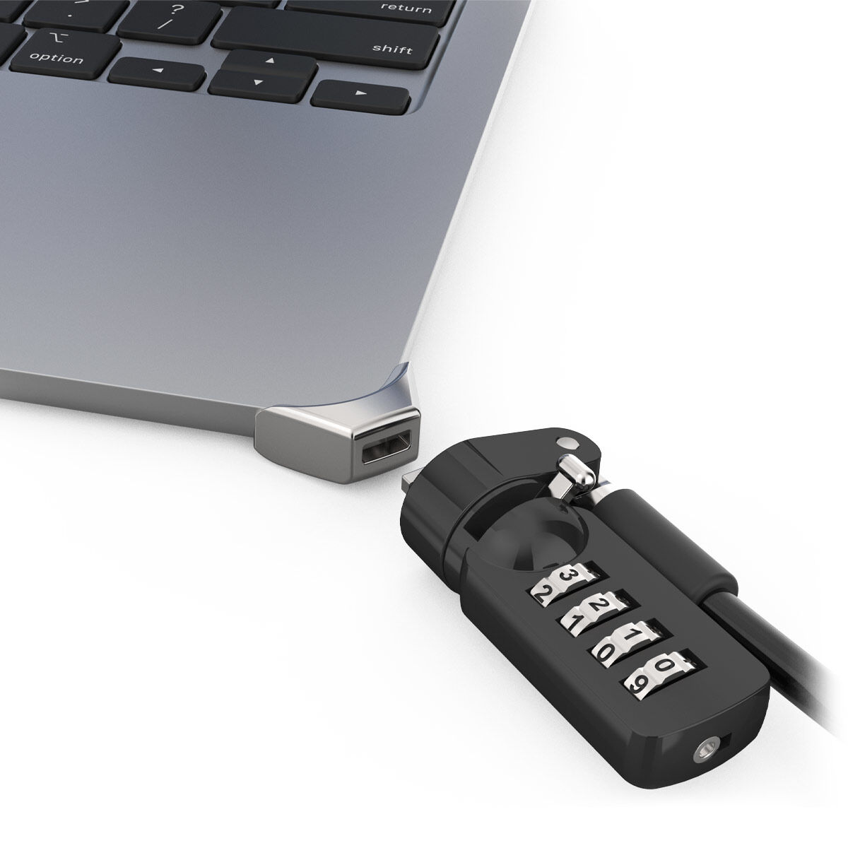 Säkerhetskabel Compulocks MBALDG05CL - 3