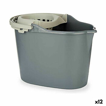 Hink Antracitgrå polypropen (15 L) (12 antal)