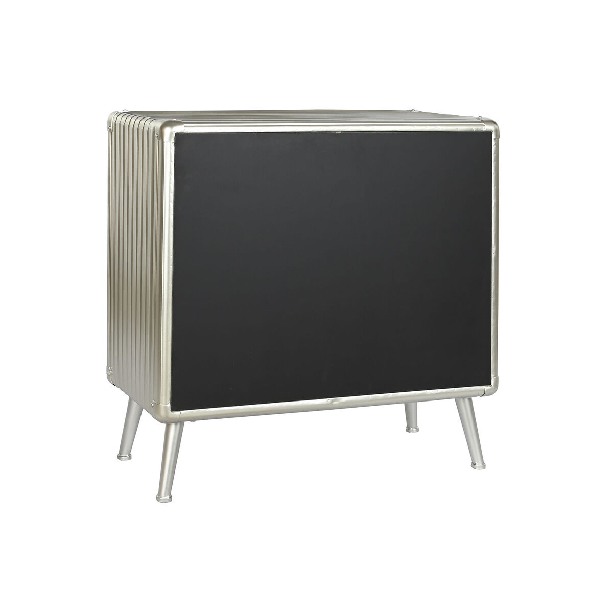 Skänk Home ESPRIT Silvrig Metall Trä MDF 80 x 39 x 82 cm - 2