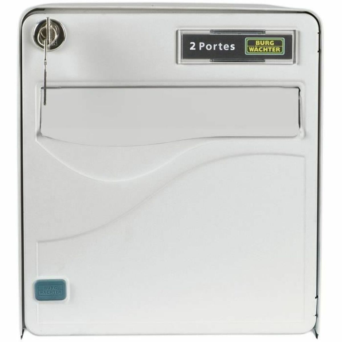 Brevlåda Burg-Wachter   36,5 x 28 x 31 cm Vit Plast