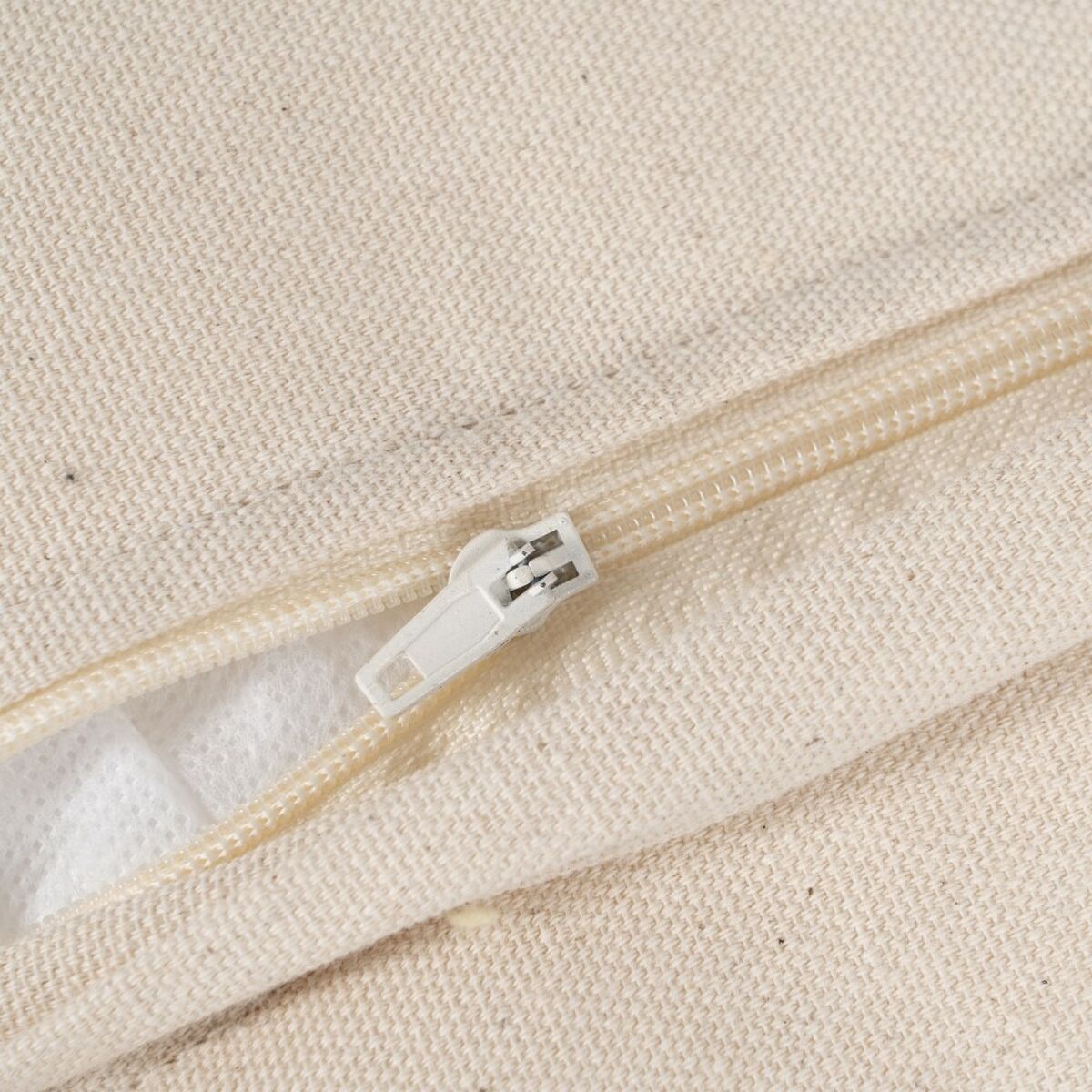 Kudde Bomull Svart Beige 30 x 60 cm - 5