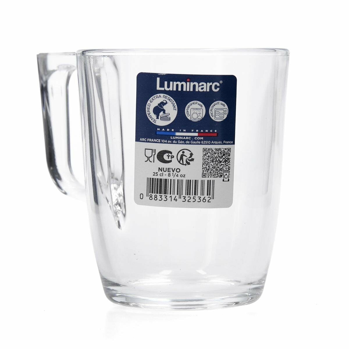 Koppar Luminarc Zelie Vit Glas 290 ml - 2