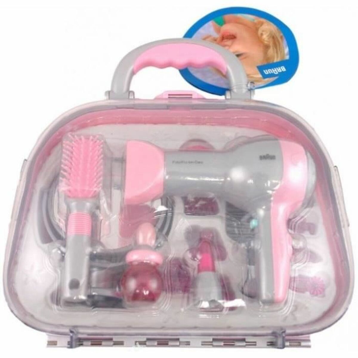 Frisörset för barn Klein Braun Rosa Grå - 4