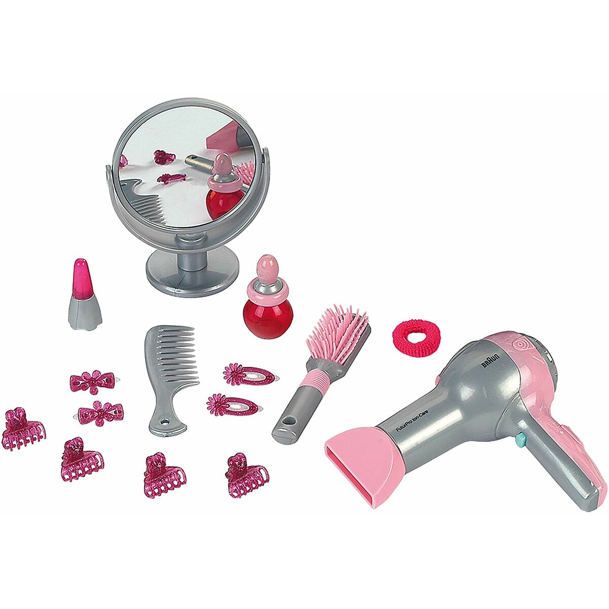 Frisörset för barn Klein Braun Rosa Grå - 5