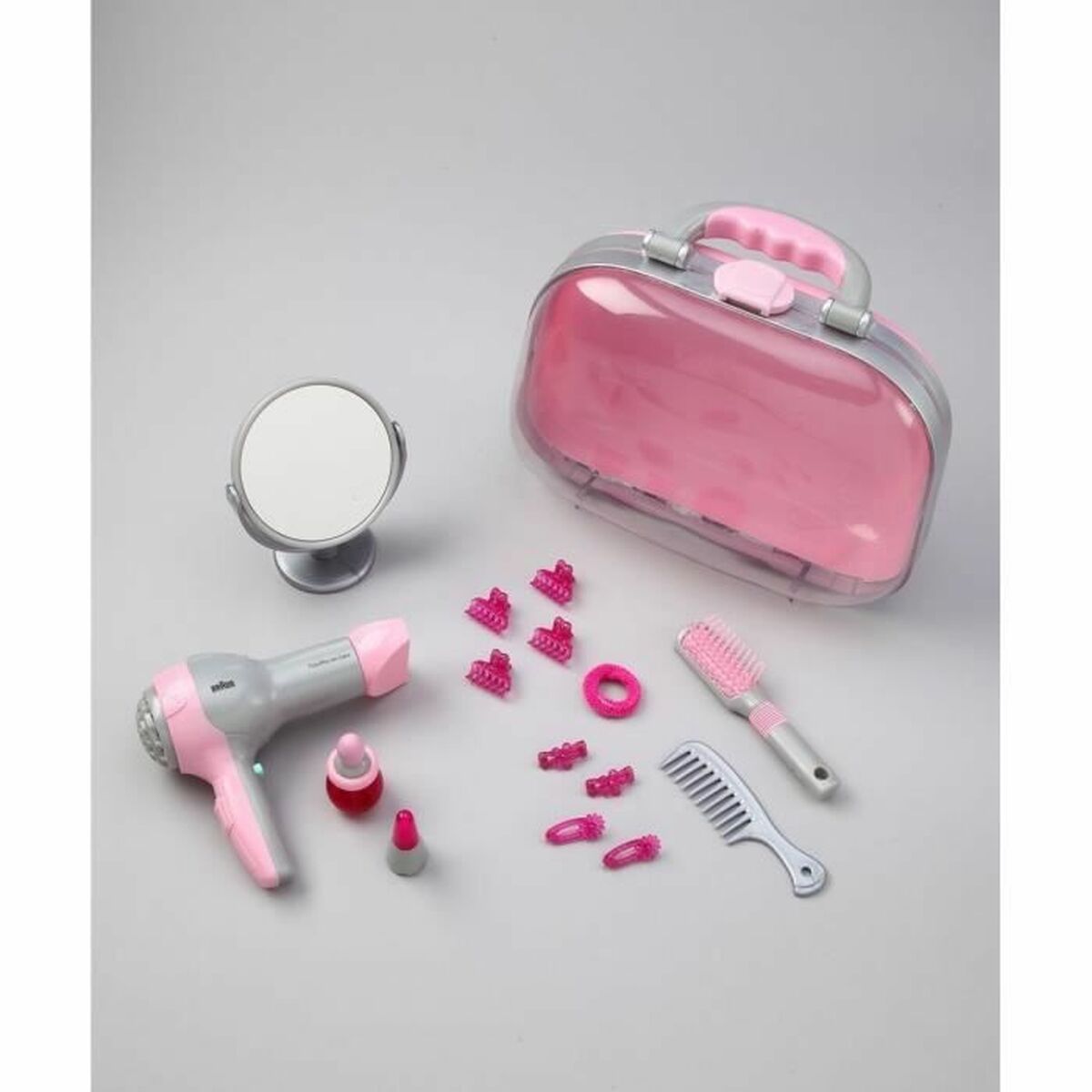 Frisörset för barn Klein Braun Rosa Grå - 3