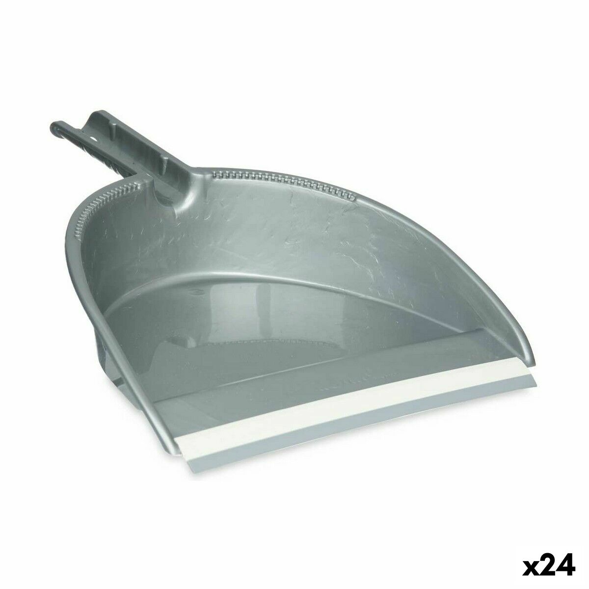 Skyffel Silvrig Plast 23 x 33 x 7,5 cm 23 x 33 x 7 cm Hand (24 antal)