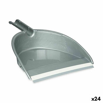 Skyffel Silvrig Plast 23 x 33 x 7,5 cm 23 x 33 x 7 cm Hand (24 antal)