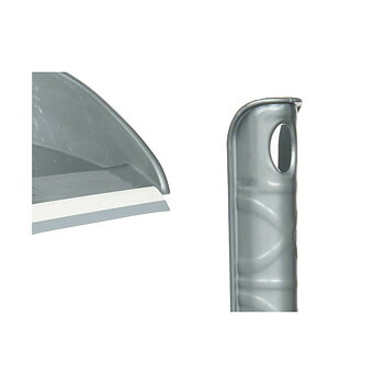 Skyffel Silvrig Plast 23 x 33 x 7,5 cm 23 x 33 x 7 cm Hand (24 antal)