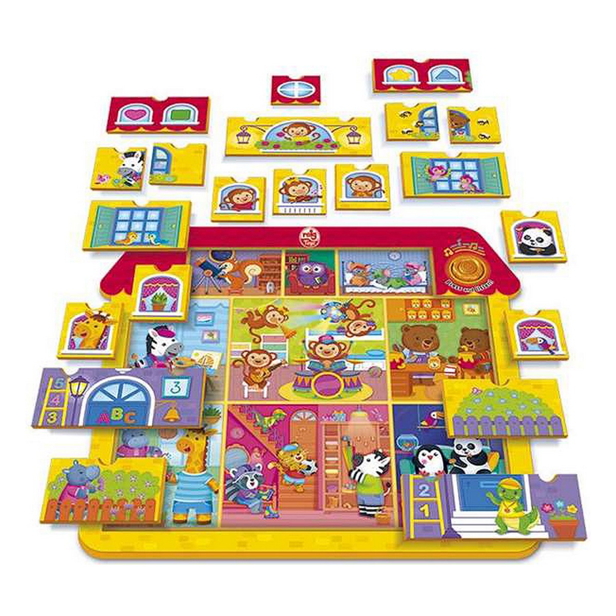 Pussel Reig Constructor House Musik 21 Delar 17 x 37 x 41,5 cm (17 x 37 x 41,5 cm) - 6