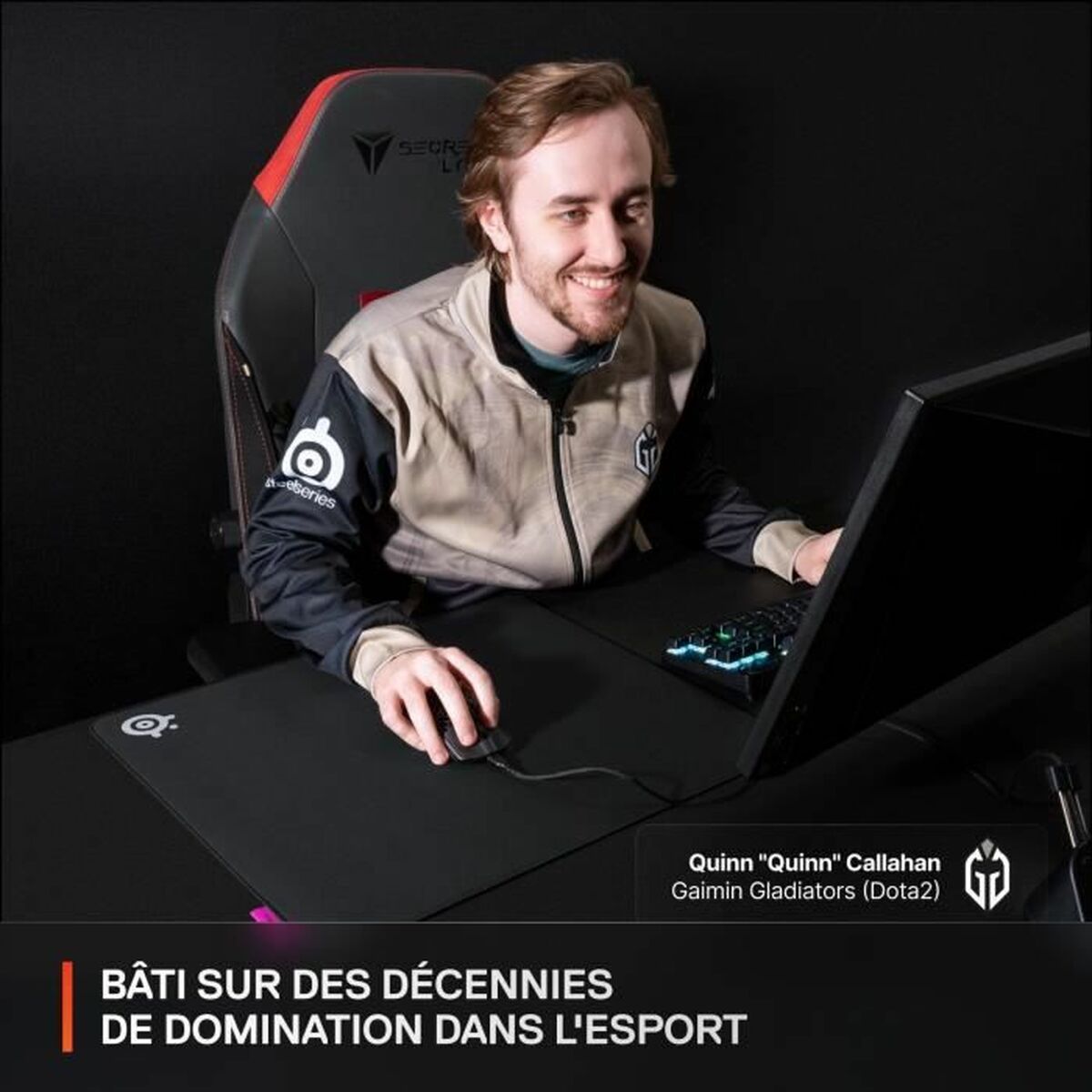 Musmatta SteelSeries QcK Performance XL Svart - 2