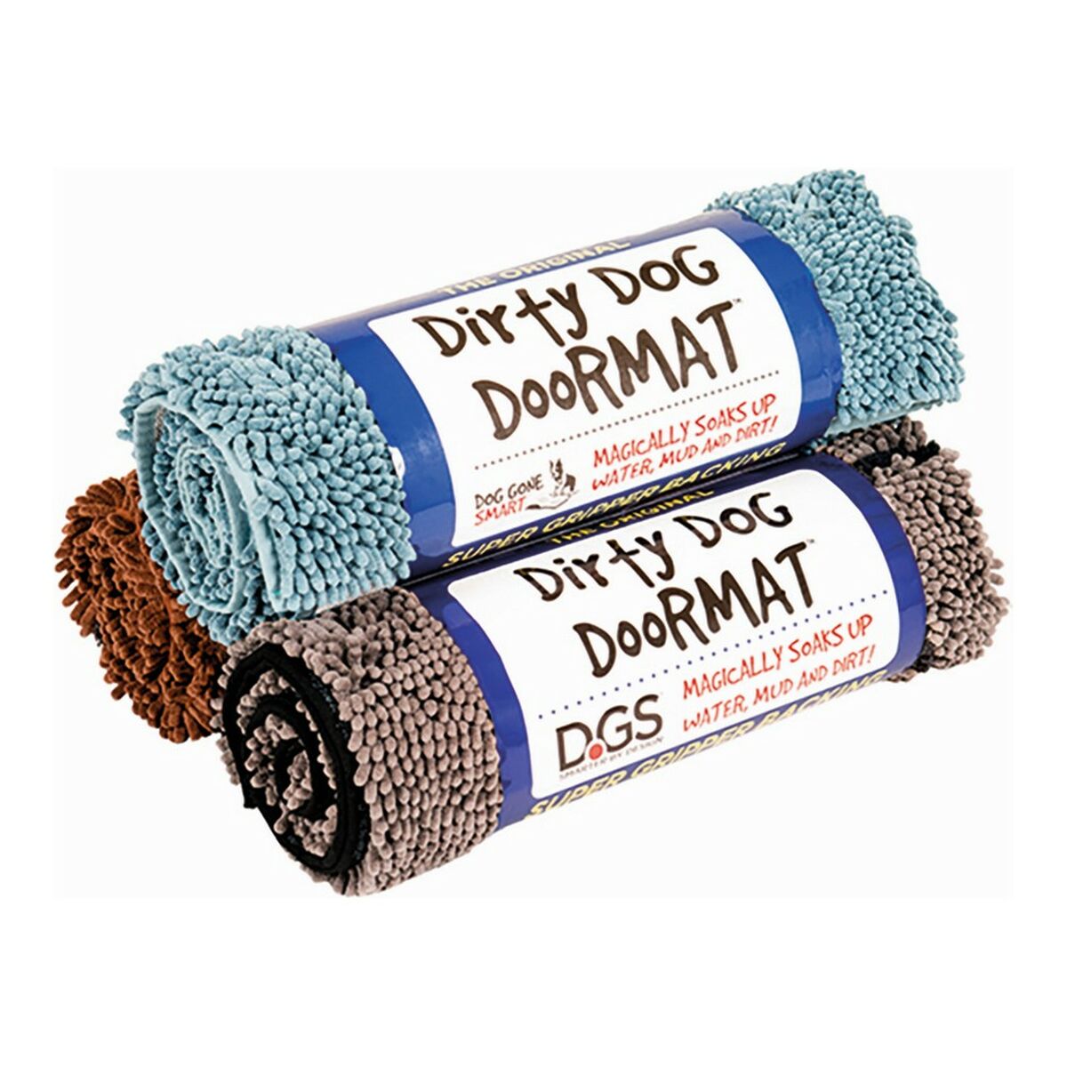 Hund Matta Dog Gone Smart Mikrofiber Mörkblå (89 x 66 cm) - 4