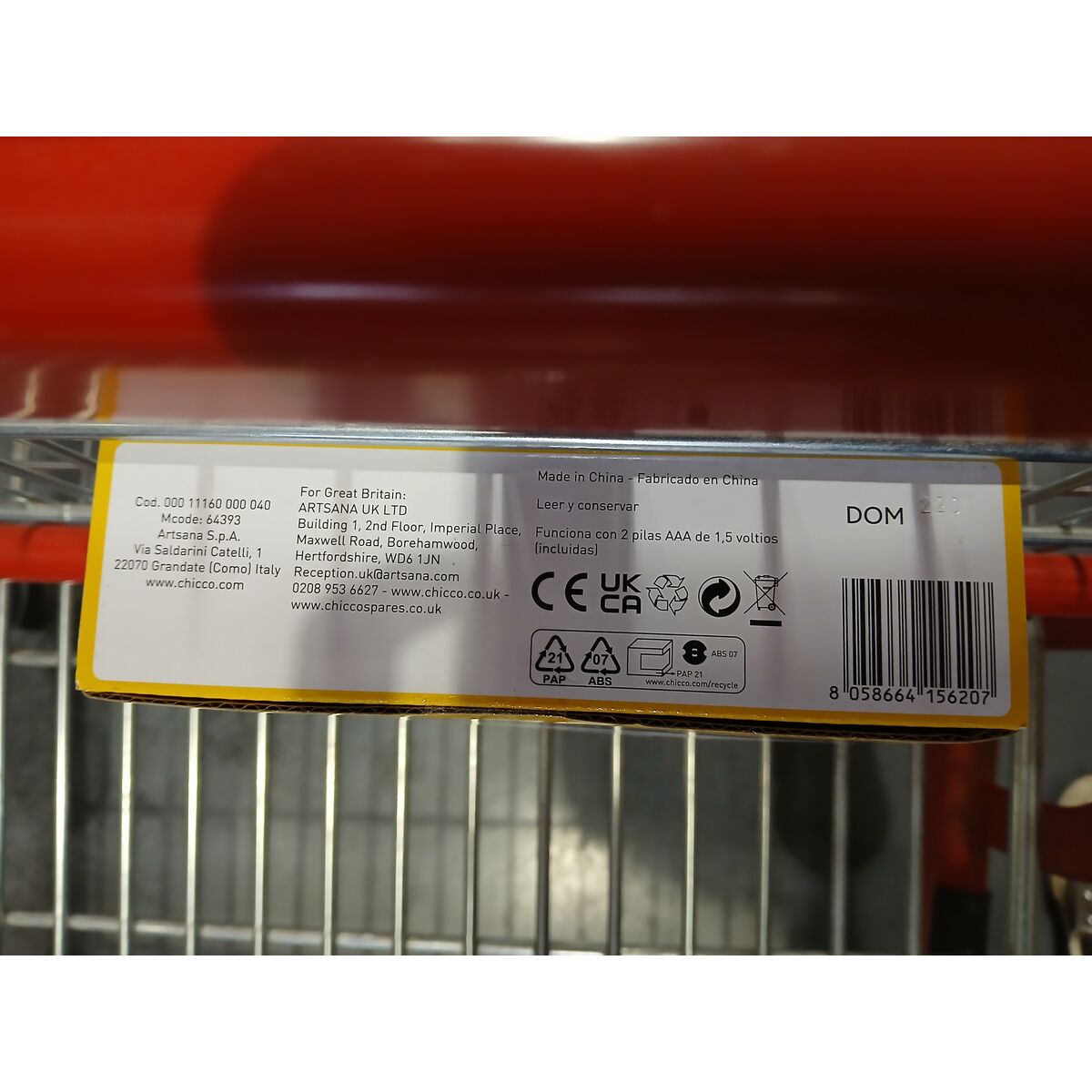 Musikalisk Leksak Chicco Ljud Ljus Giraff - 9
