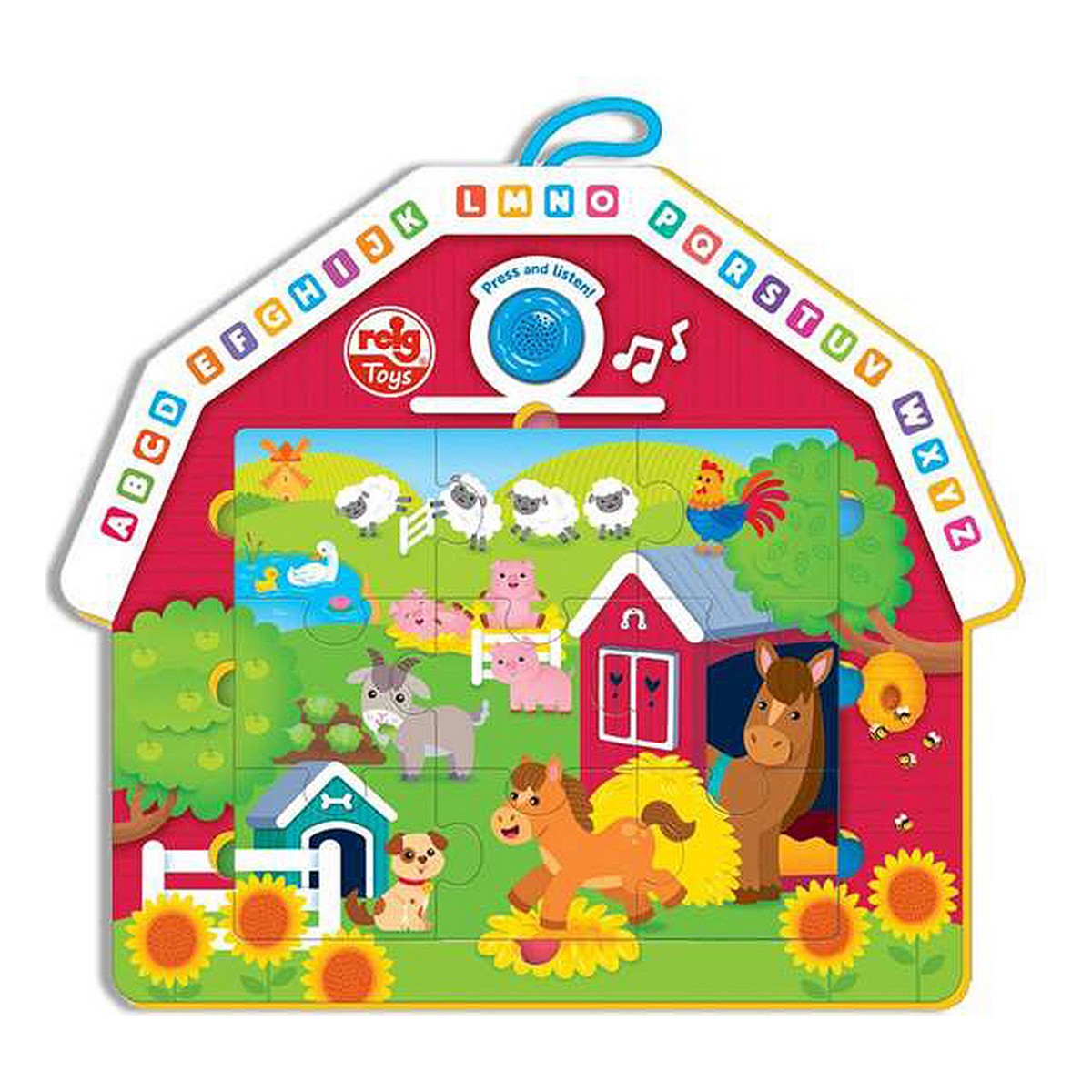 Pussel Reig Merry Farmhouse 9 Delar Musik - 9