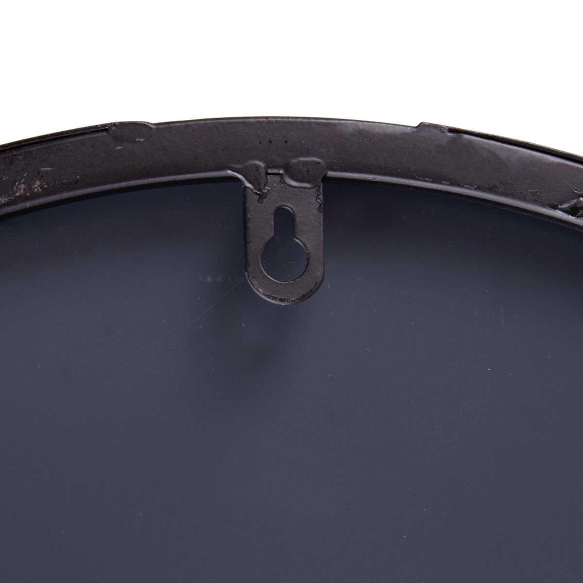 Väggspegel 41 x 3 x 41 cm Svart Metall - 2