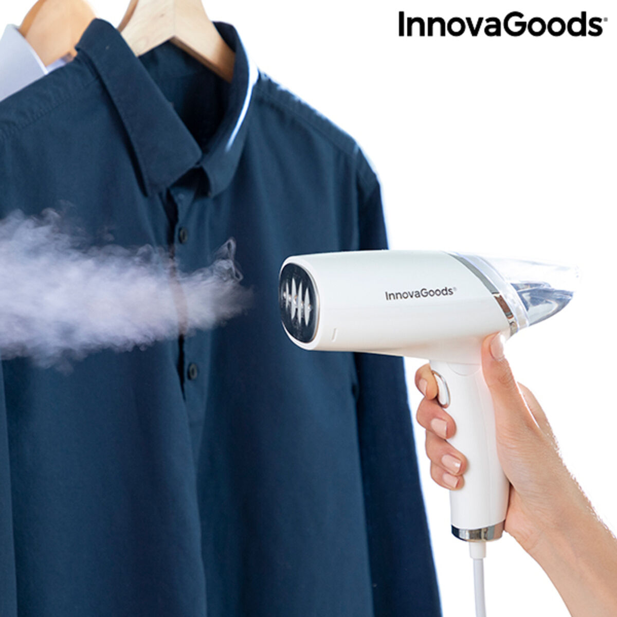 Vertikalt fällbart ångstrykjärn Steeron InnovaGoods Localization-B09925BJT4 1000 W (Renoverade A+) - 8