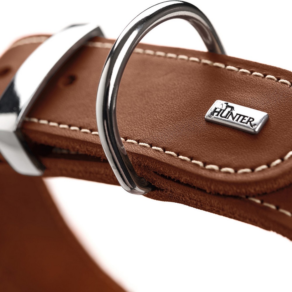 Hundhalsband Hunter Aalborg Cognac (24-30 cm) - 6