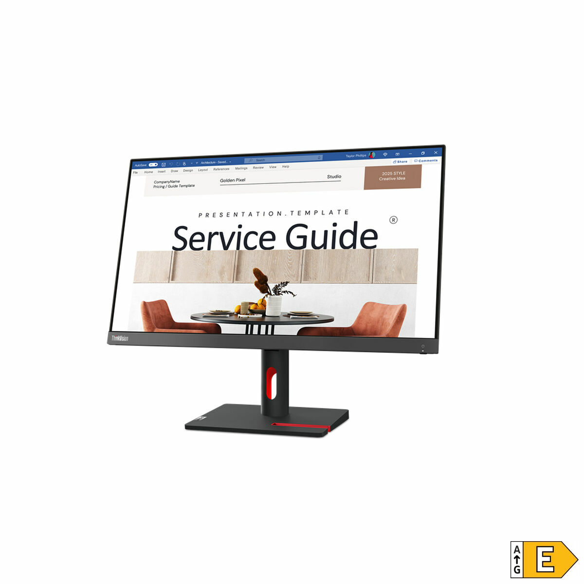 Monitor Lenovo ThinkVision S24i-30 Full HD 23,8" 100 Hz - 2