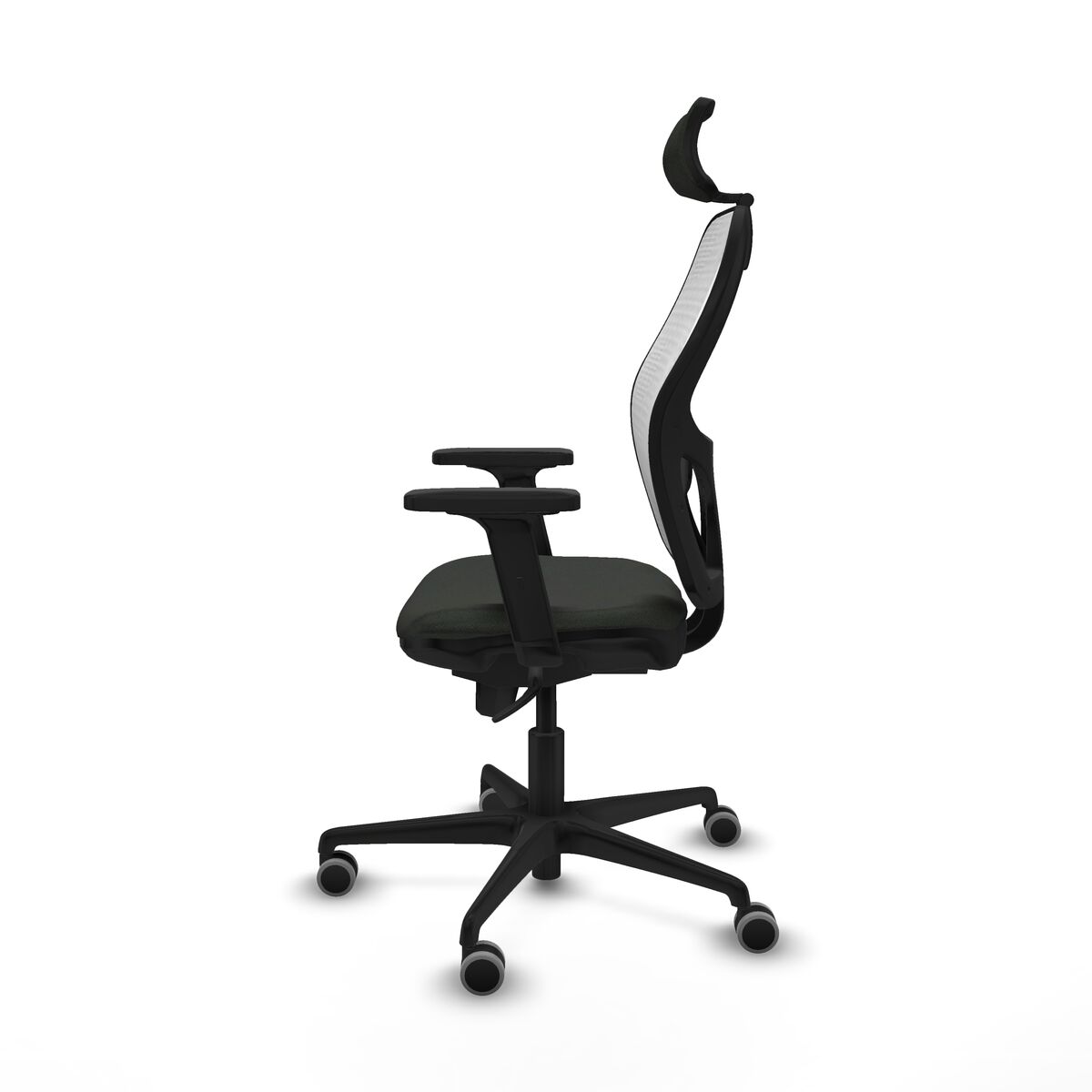 Kontorsstol med nackstöd Jorquera Piqueras y Crespo 2D036G2 Svart - 3