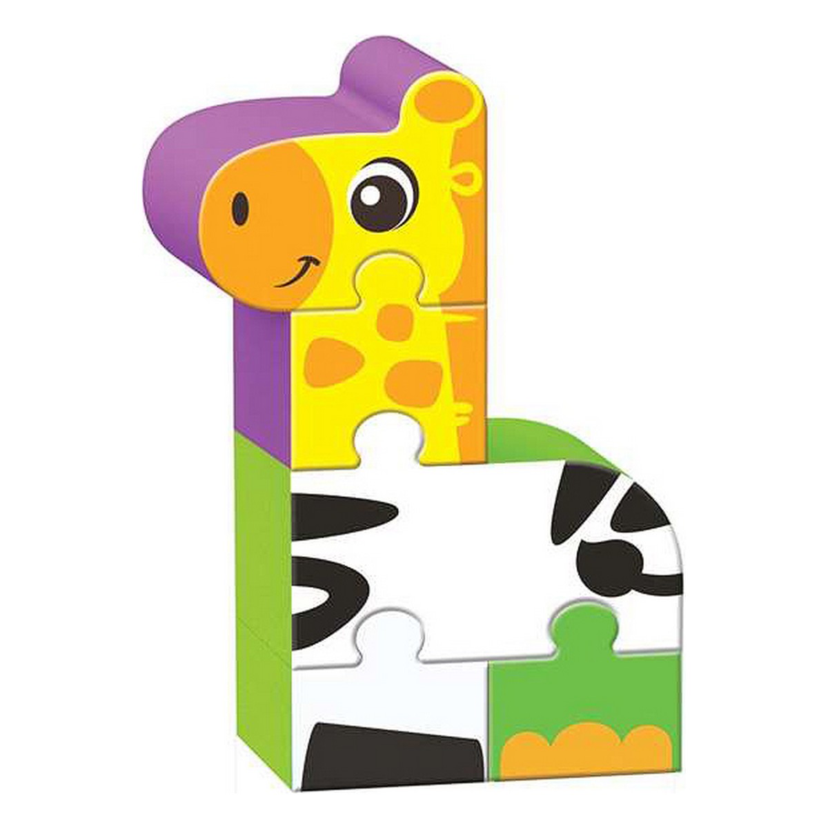 Barnpussel Reig Zoo Blocks 22 Delar - 3