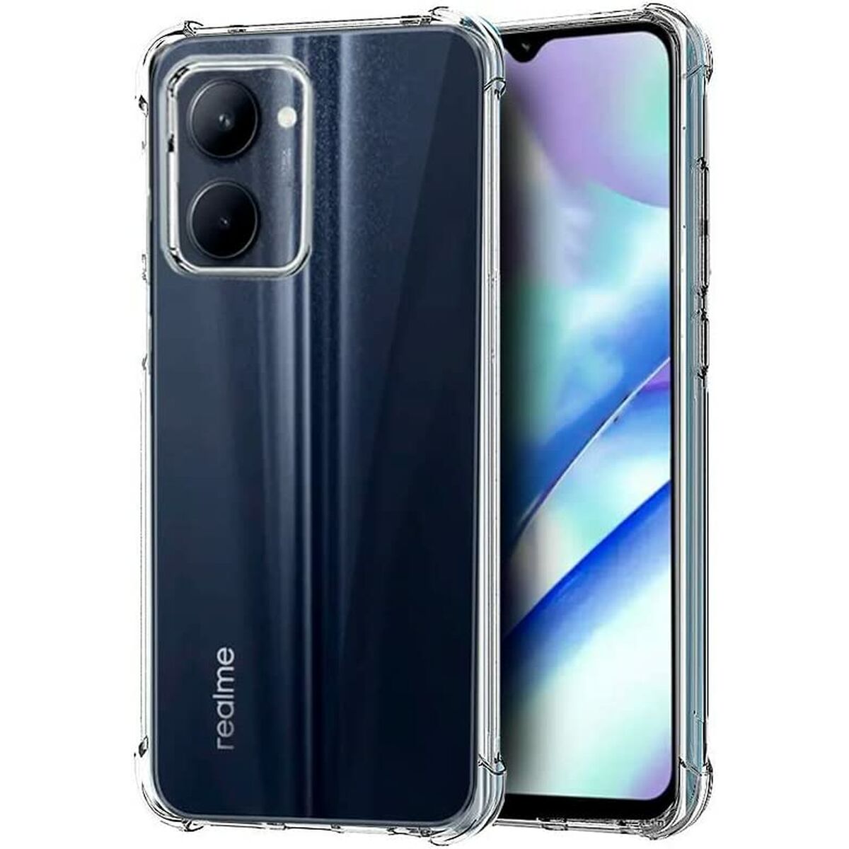 Mobilfodral Cool Realme C33 Transparent Realme