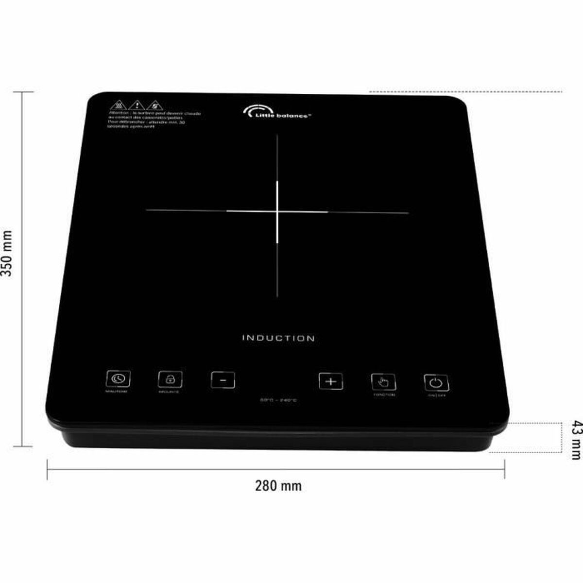 Induktionshäll Little Balance 8575 2000 W - 2