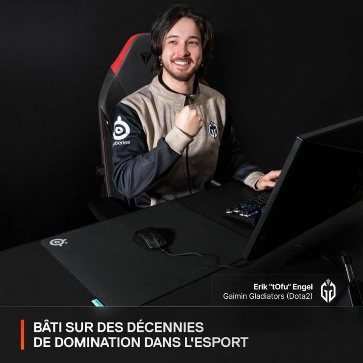 Musmatta SteelSeries QcK Performance XL - Balance Svart - 2