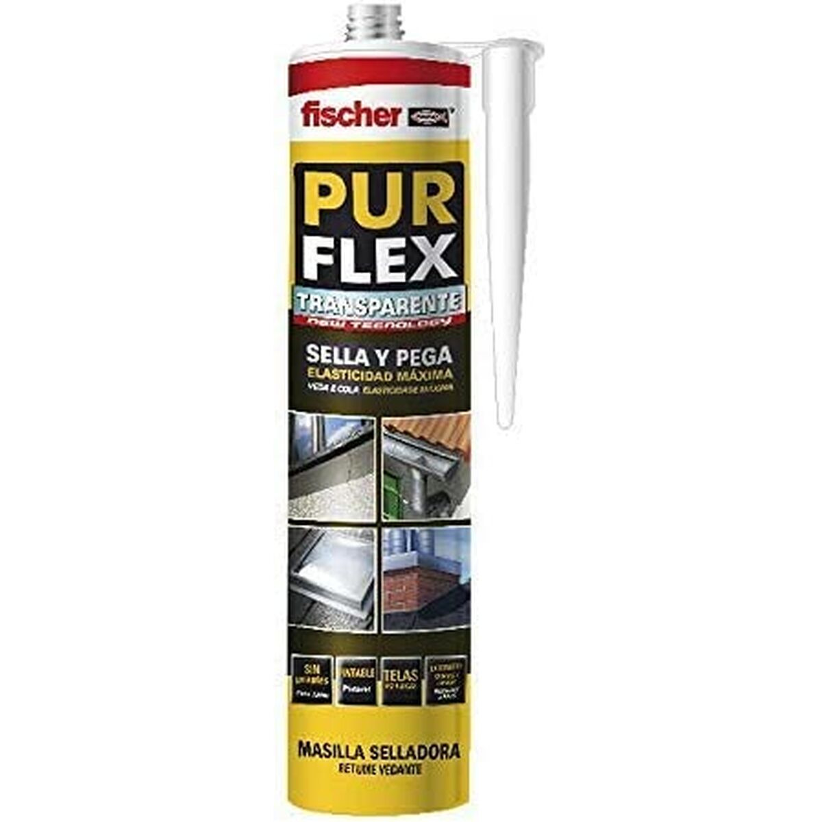 Förseglare/självhäftning Fischer Transparent 310 ml - 5