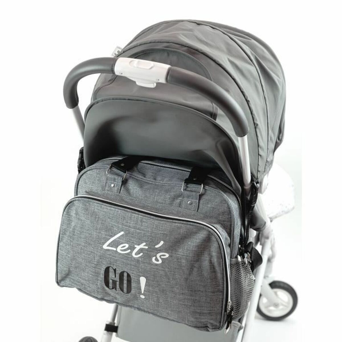 Bag för blöjbyte Baby on Board SIMPLY Lets'Go Grå - 7