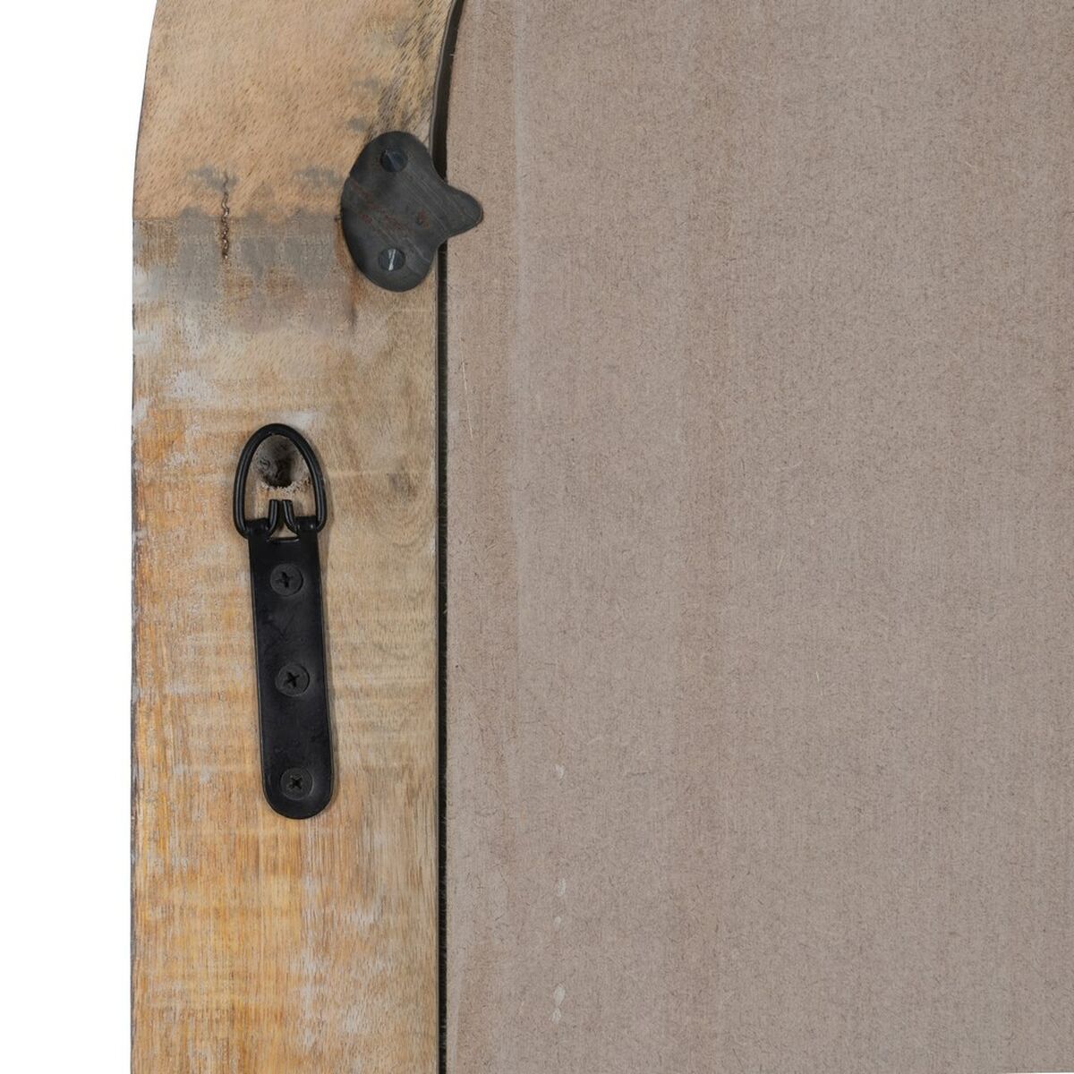 Garderobsspeglar Vit Naturell Vertikalt 64,8 x 3,8 x 172,7 cm - 8