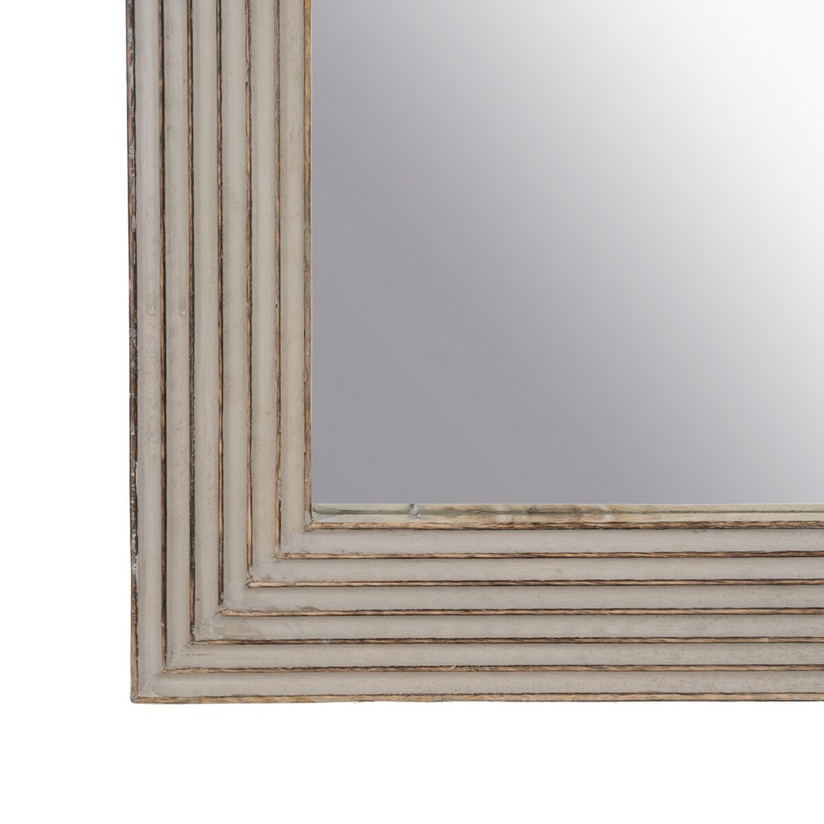 Garderobsspeglar Vit Naturell Vertikalt 64,8 x 3,8 x 172,7 cm - 6