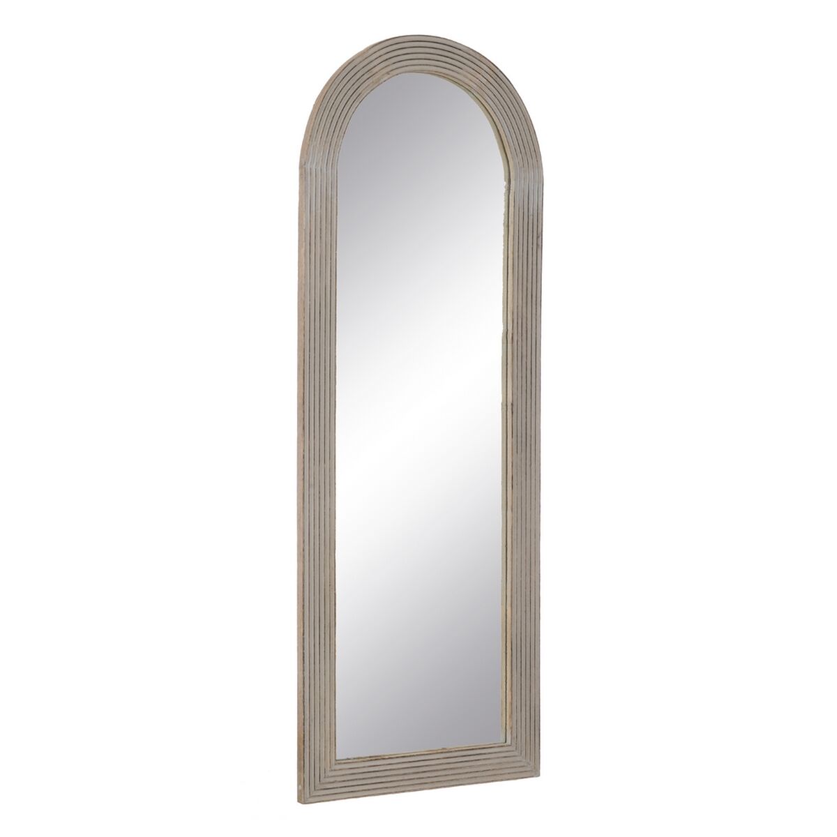 Garderobsspeglar Vit Naturell Vertikalt 64,8 x 3,8 x 172,7 cm - 3