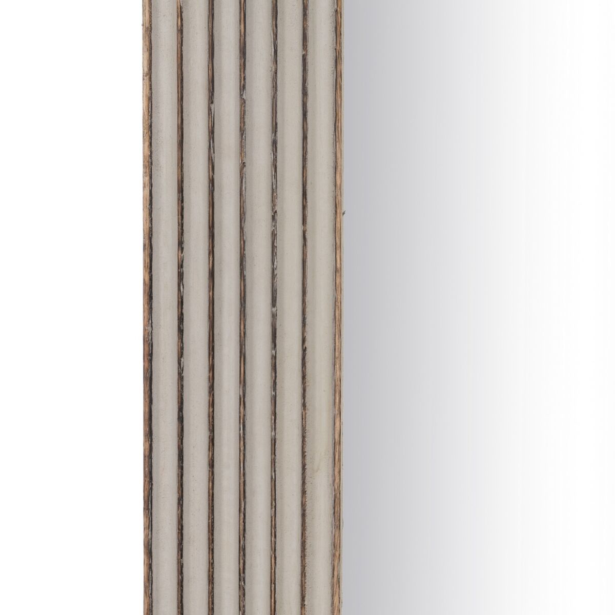 Garderobsspeglar Vit Naturell Vertikalt 64,8 x 3,8 x 172,7 cm - 5