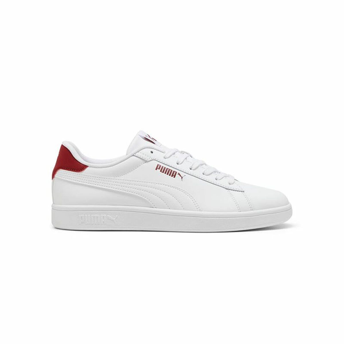 Sportskor Casual Herr Puma Smash 3.0 L Vit Röd