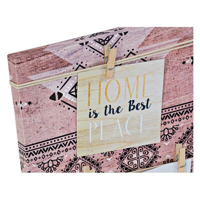 Fotoramar DKD Home Decor Brun Kanvas Etnisk 60 x 2 x 30 cm - 3