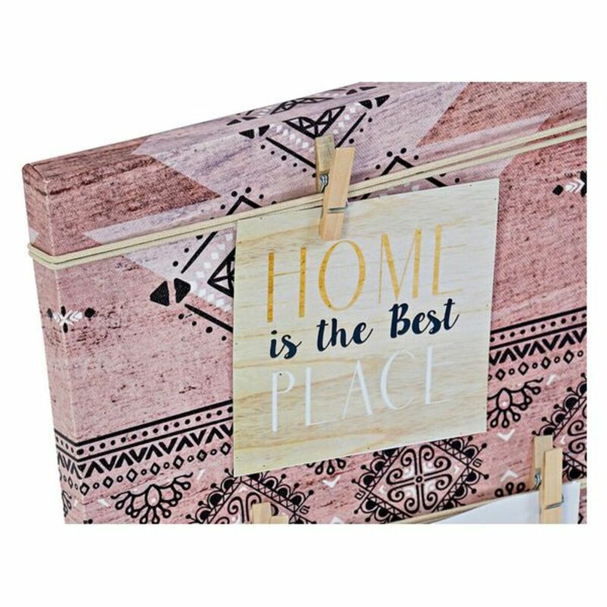 Fotoramar DKD Home Decor Brun Kanvas Etnisk 60 x 2 x 30 cm - 6