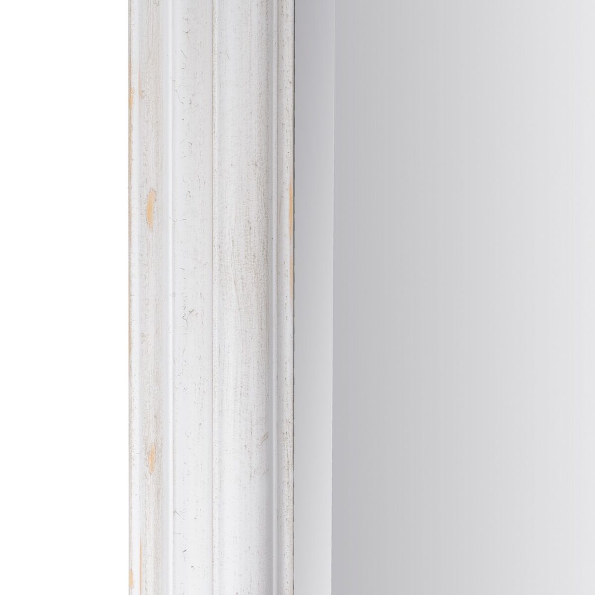 Speglar 46 x 6 x 147 cm Glas Trä Vit - 3