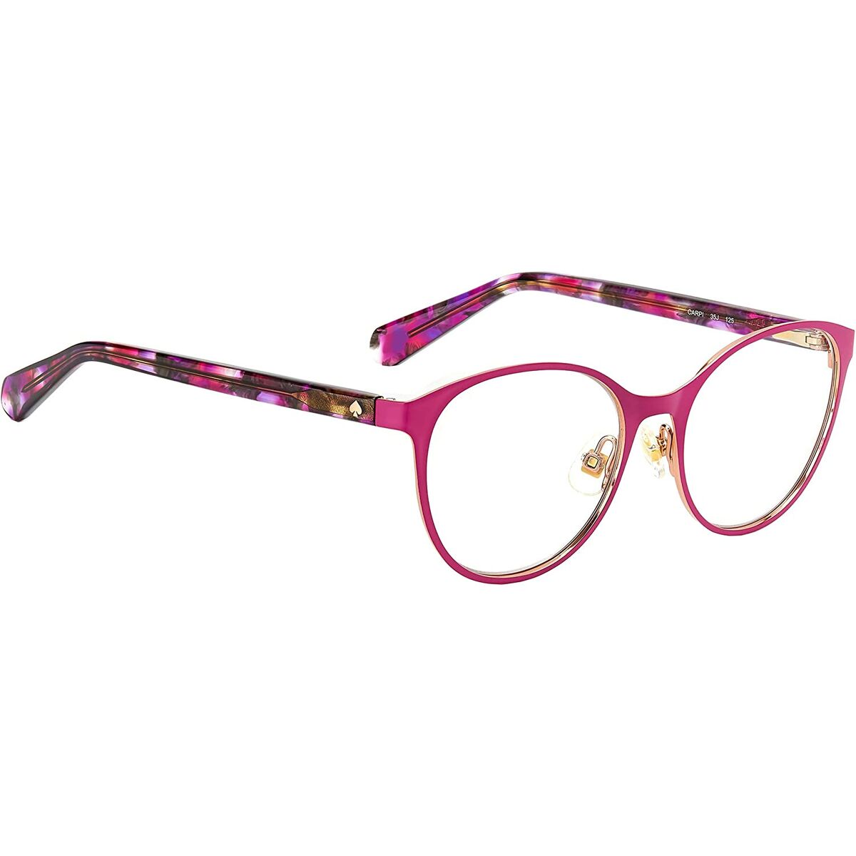 Glasögonbågar Kate Spade CARPI Rosa Ø 46 mm - 3