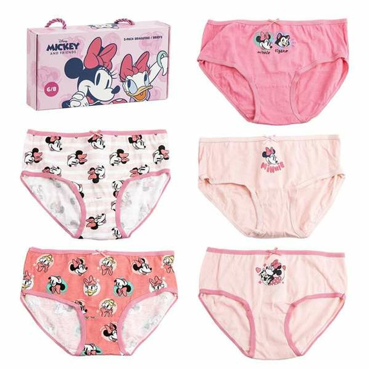 Förpackning med trosor för Flickor Minnie Mouse Multicolour