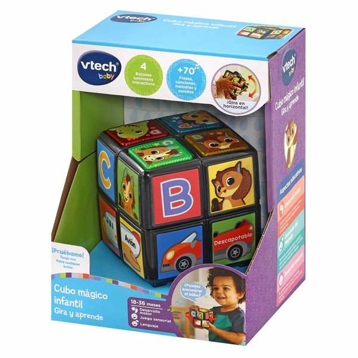 Musikalisk Leksak Vtech 2 x 2 Barn 8 x 8 x 8 cm ES - 2