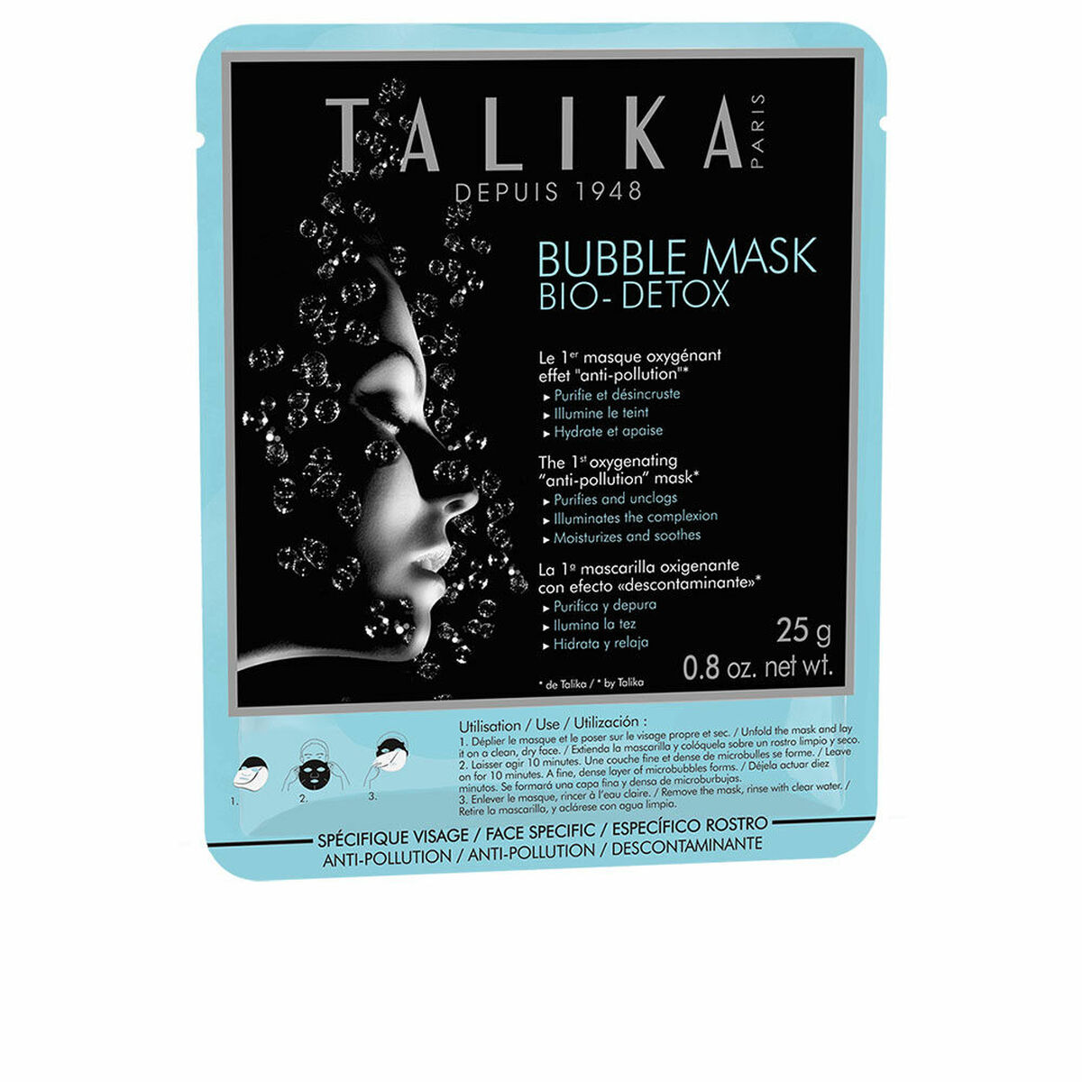 Detoxifierande mask Talika Bubble Mask Bio Detox