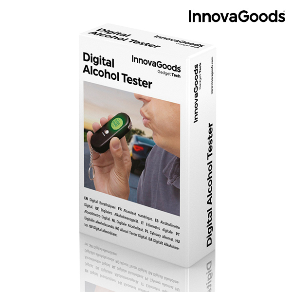 Digital alkomätare InnovaGoods - 2