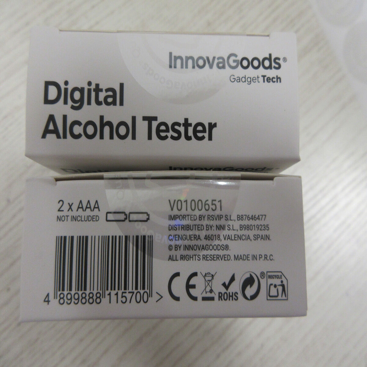 Digital alkomätare InnovaGoods - 18