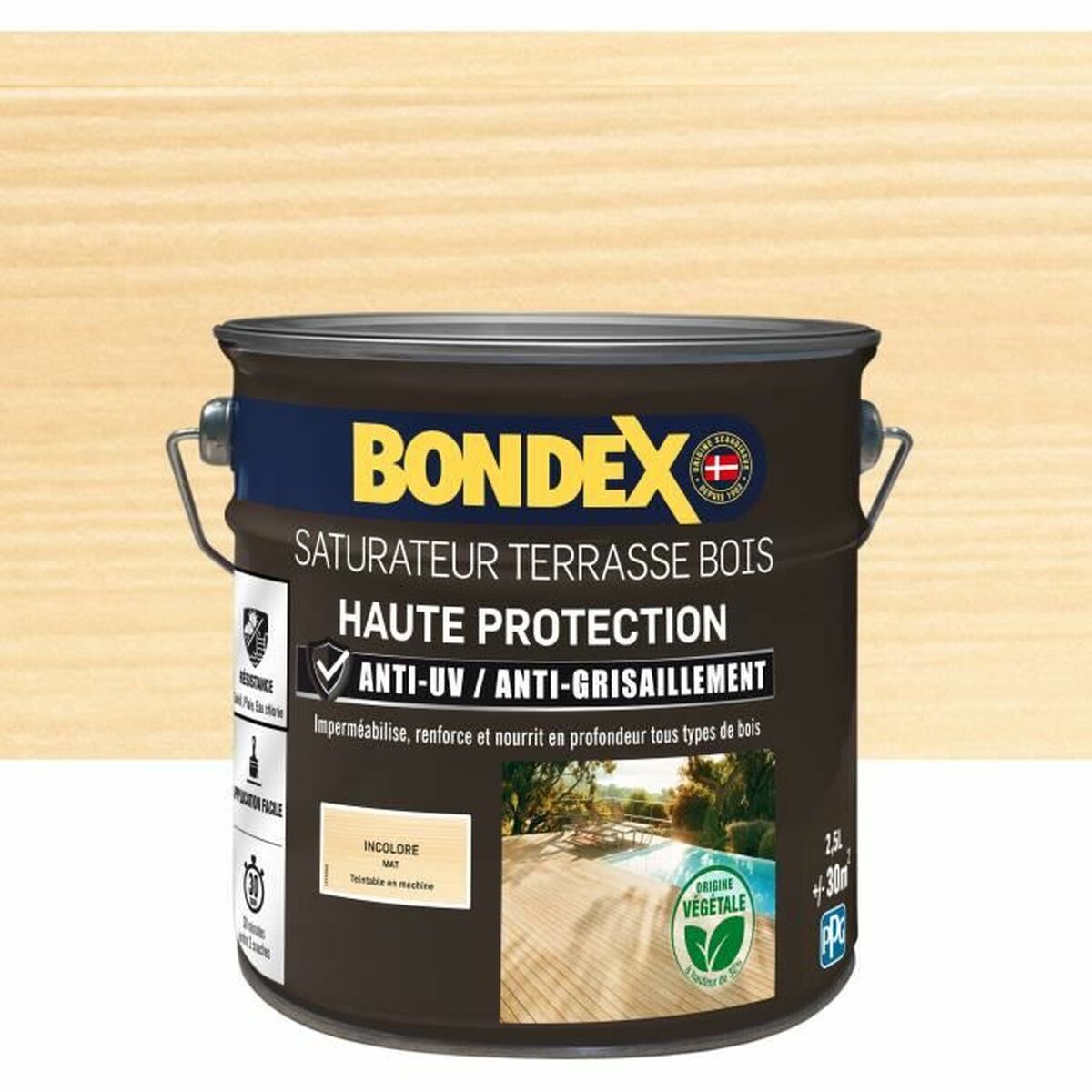 Ytskydd Bondex Mattfihish Ofärgad 2,5 L - 6