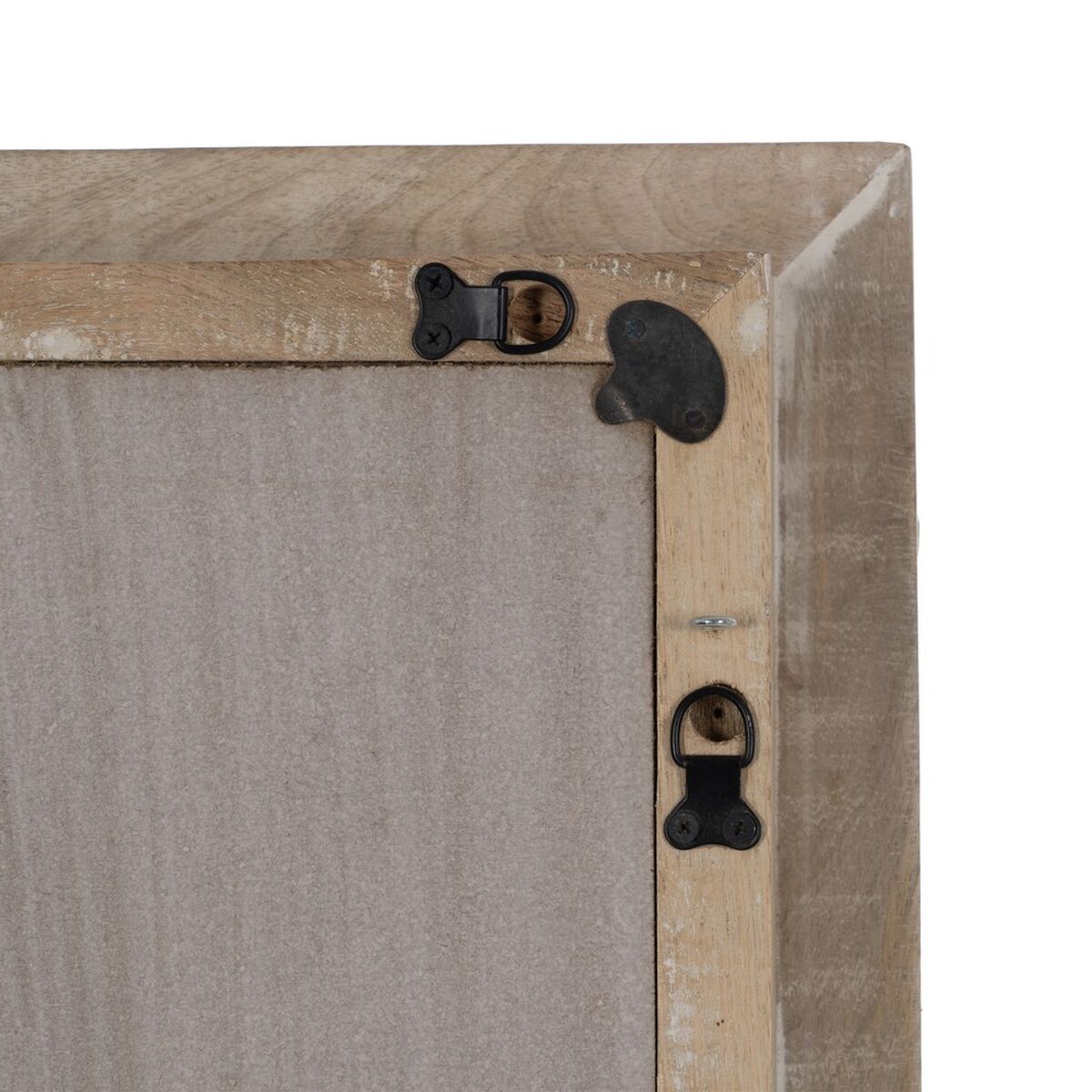Väggspegel Vit Naturell Vertikalt 106,6 x 12,7 x 38 cm - 8