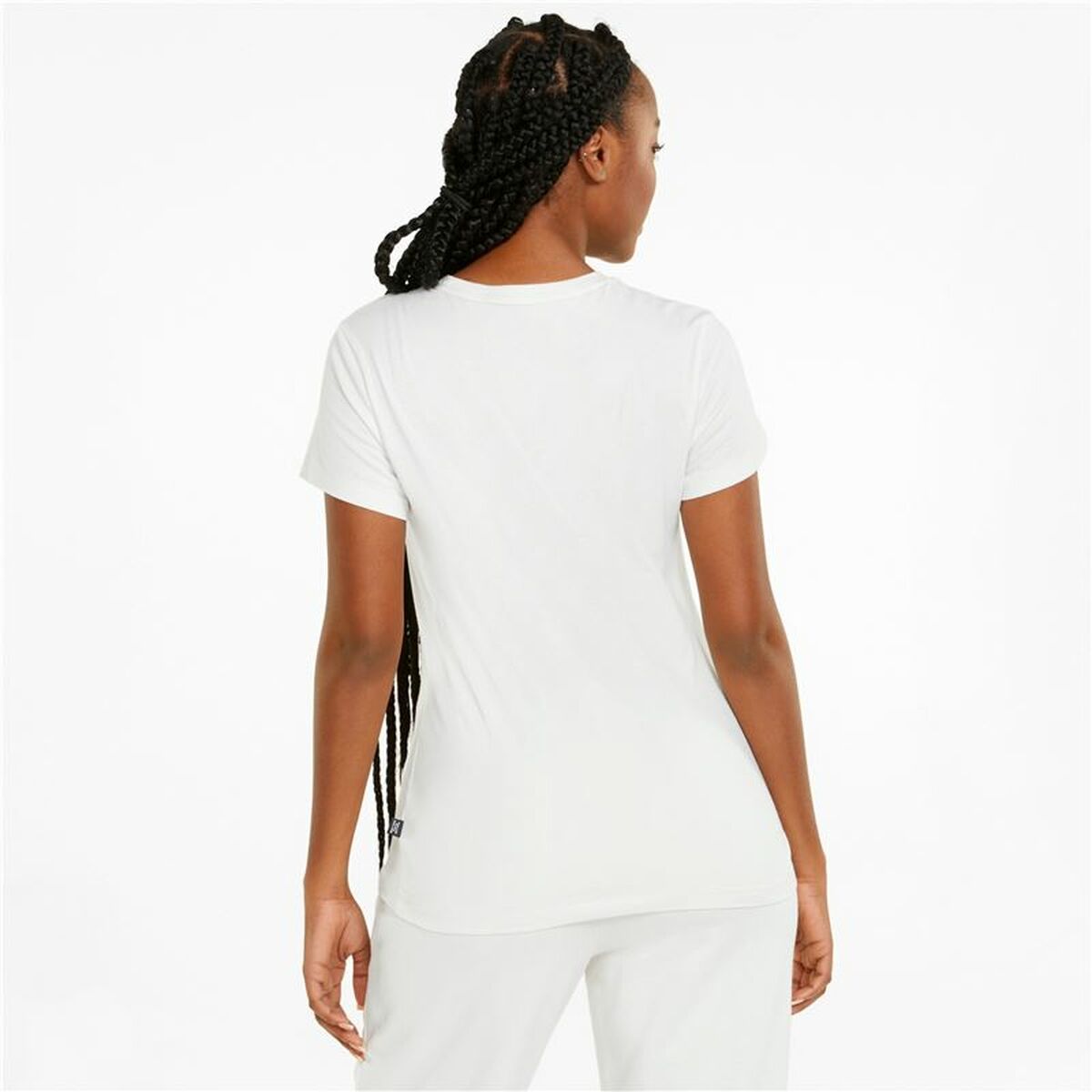 T-shirt med kortärm Dam Puma Vit - 4