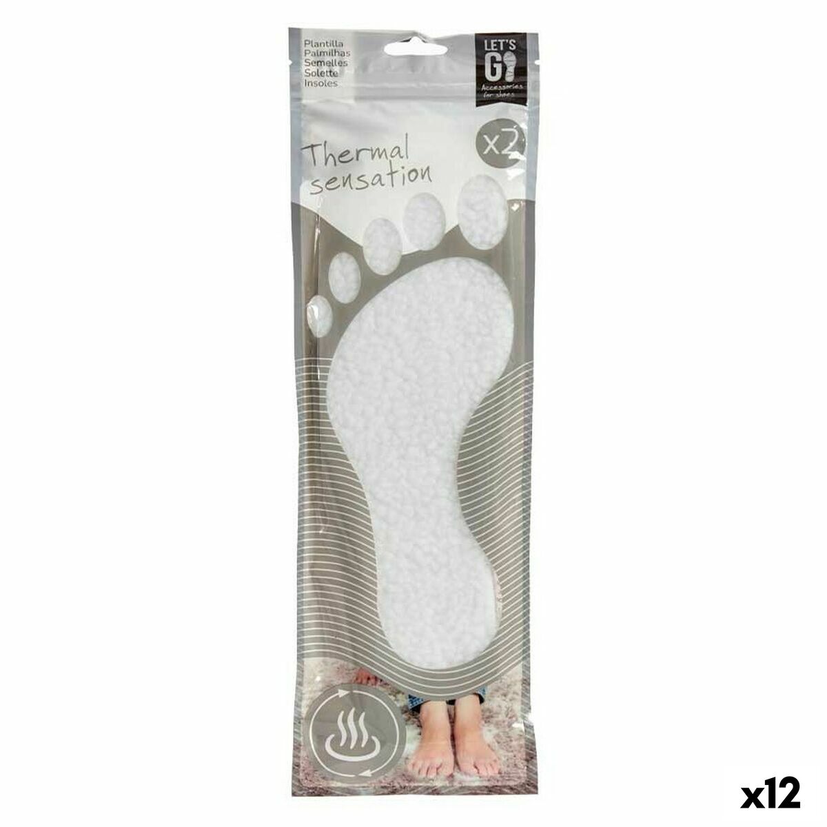Modeller Termisk Vit Plast (0,5 x 36 x 11,5 cm) (12 antal) - 6