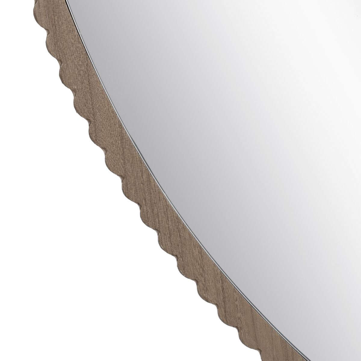 Väggspegel Naturell 89,5 x 4,5 x 89,5 cm - 4