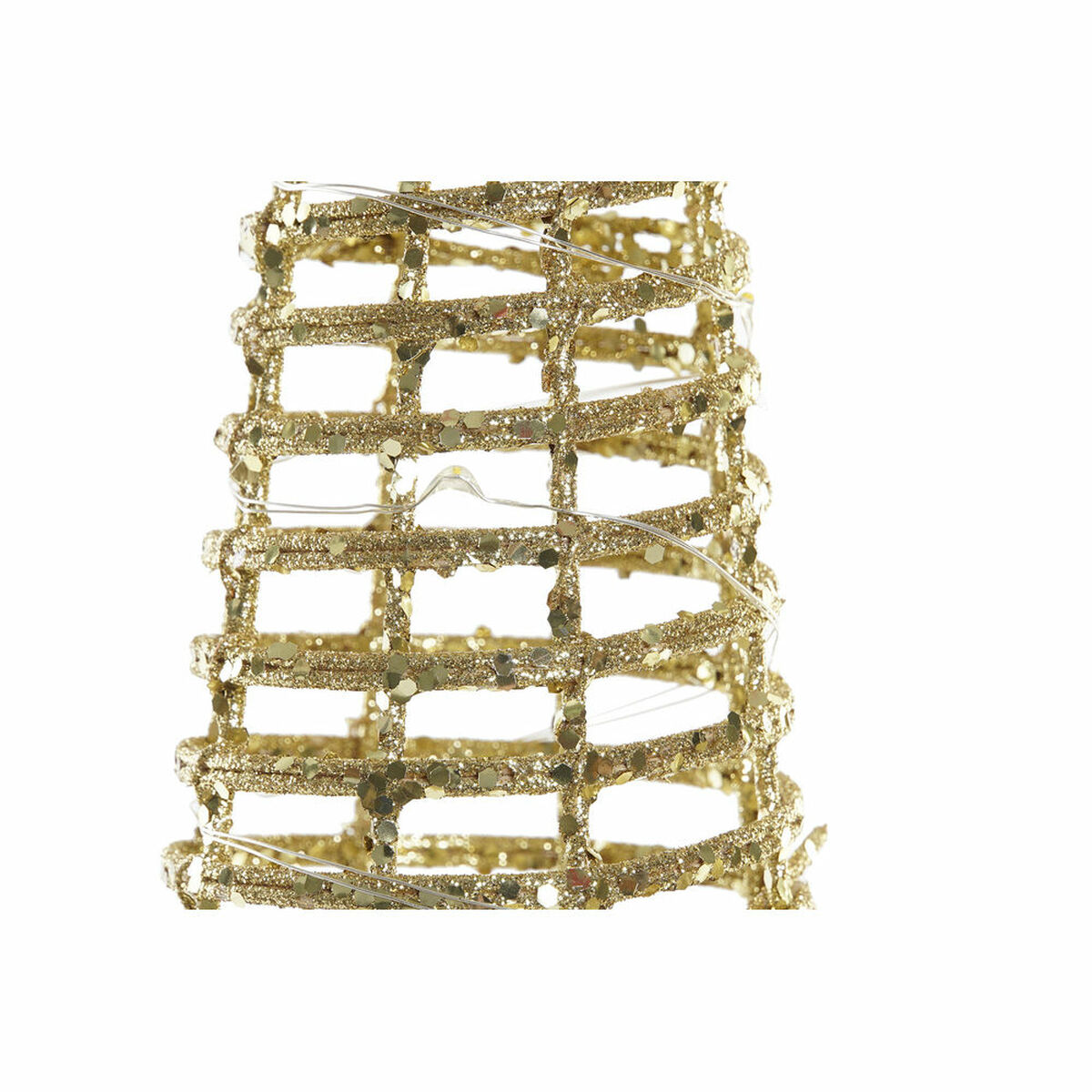 Julgranskula DKD Home Decor Rattan (2 pcs) (12 x 12 x 40 cm) (16 x 16 x 60 cm) - 3